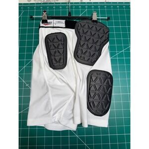 Schutt Youth Small Padded Football Girdle White Compression Shorts Protective